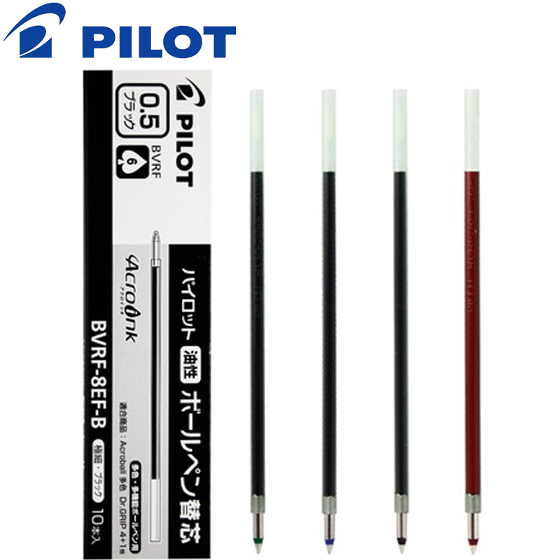 Pilot Pen G2 - 9-częściowy długopis pilotowy z atramentem Acro