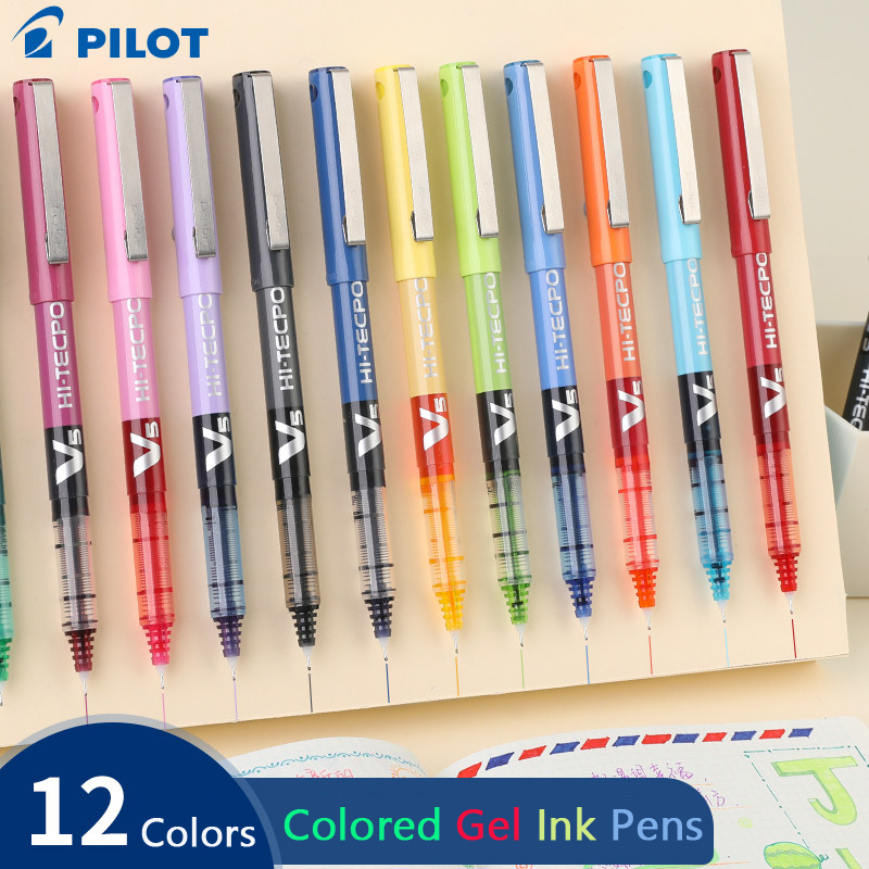 Pilot Pen G2 - Długopis rollerball Pilot V5 z płynnym