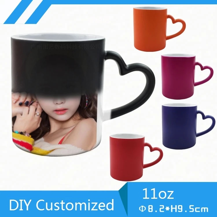 Sublimation Mug White - Kubek Magiczny DIY 350ML z Personalizacją,