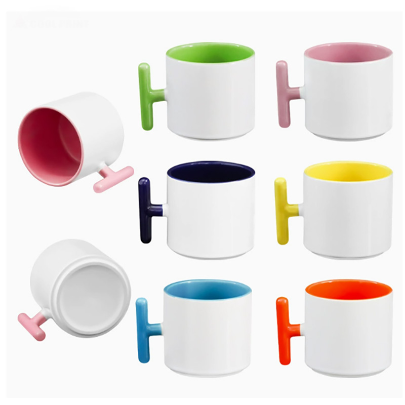 Sublimation Mug White - 2 SZT. Kreatywny kubek ceramiczny z