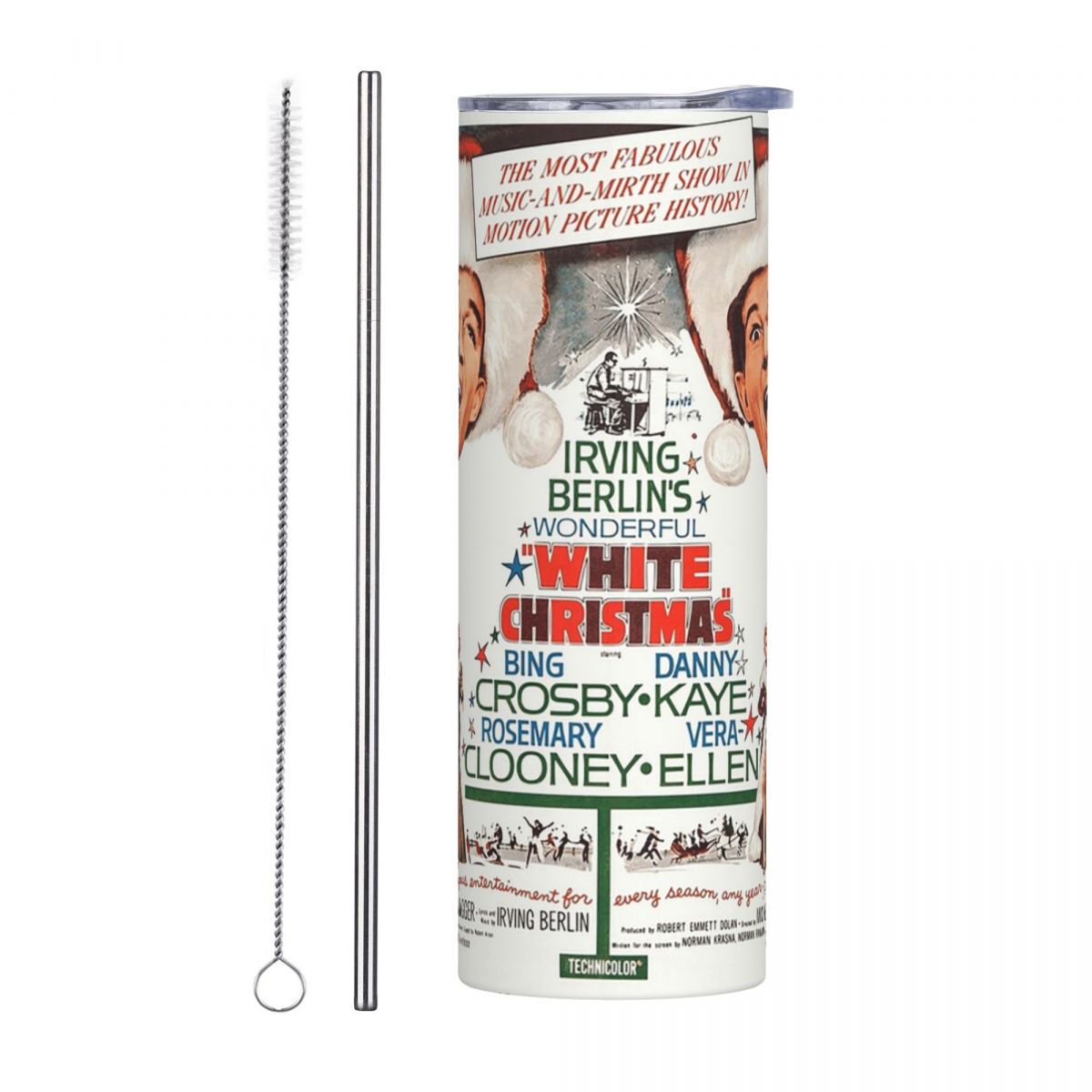 White Christmas - Bing Crosby, – Tumbler 20Oz White recenzja i cena