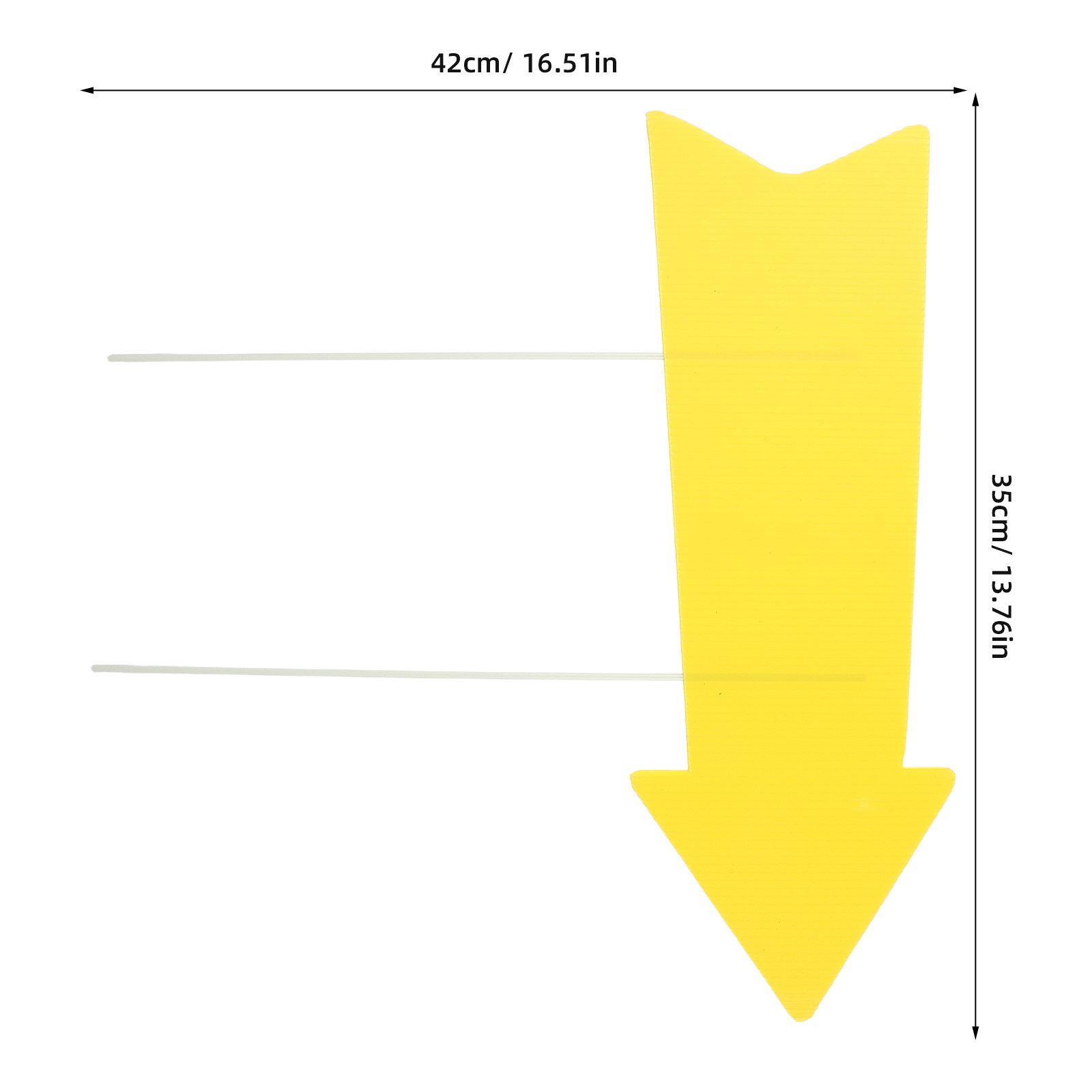 10 szt. Puste, żółte, dwustron – Yard Sign Blank recenzja i cena