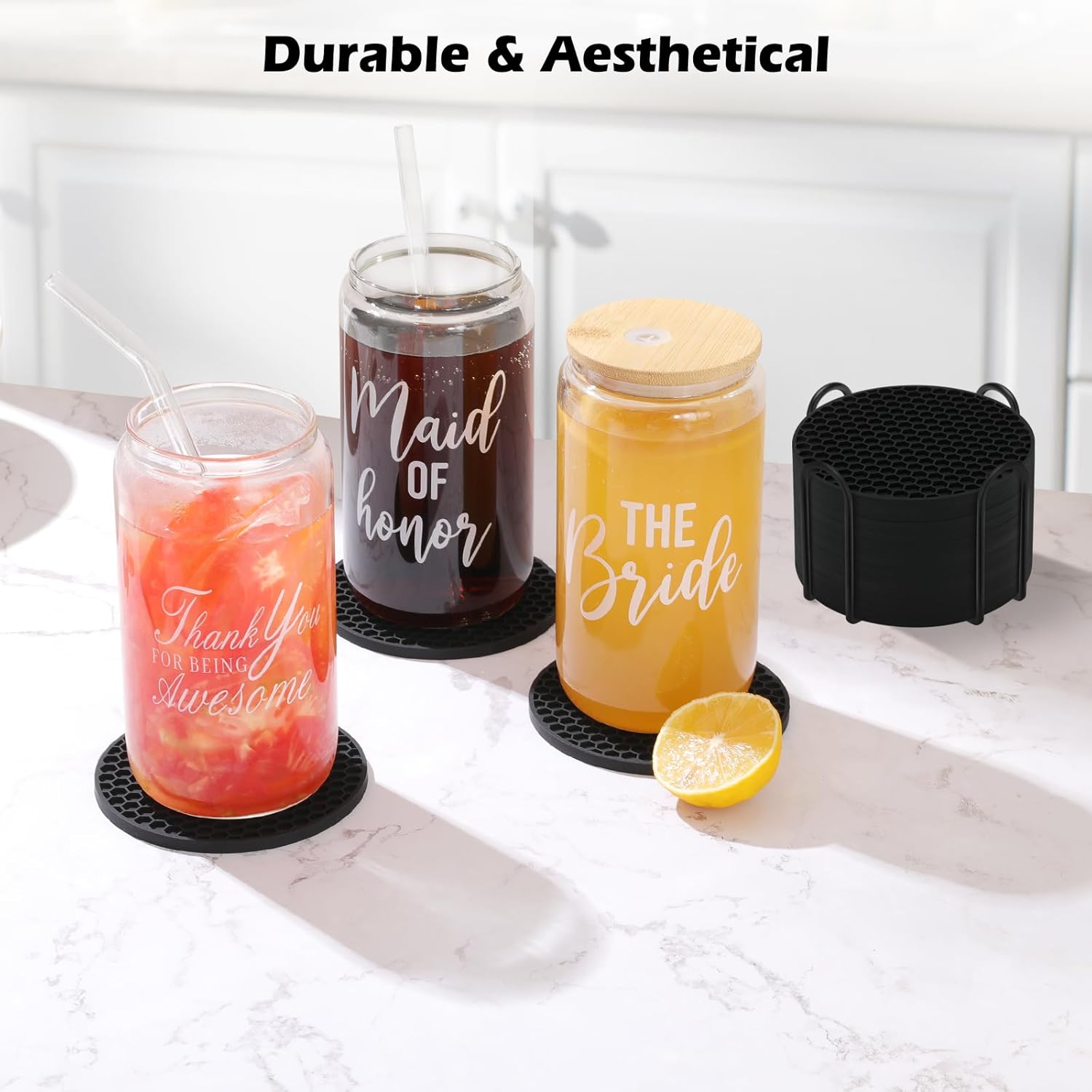 Zestaw silikonowych podstawek  – Coaster Sublimation Blank recenzja i cena