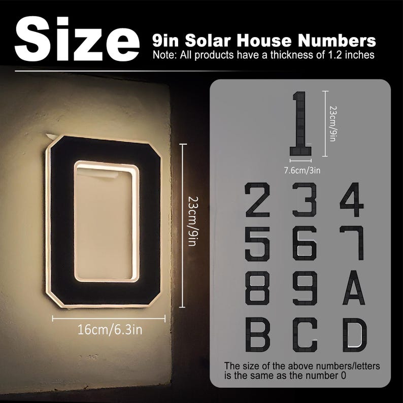Solarna tabliczka z numerem do – Yard Sign Blank recenzja i cena