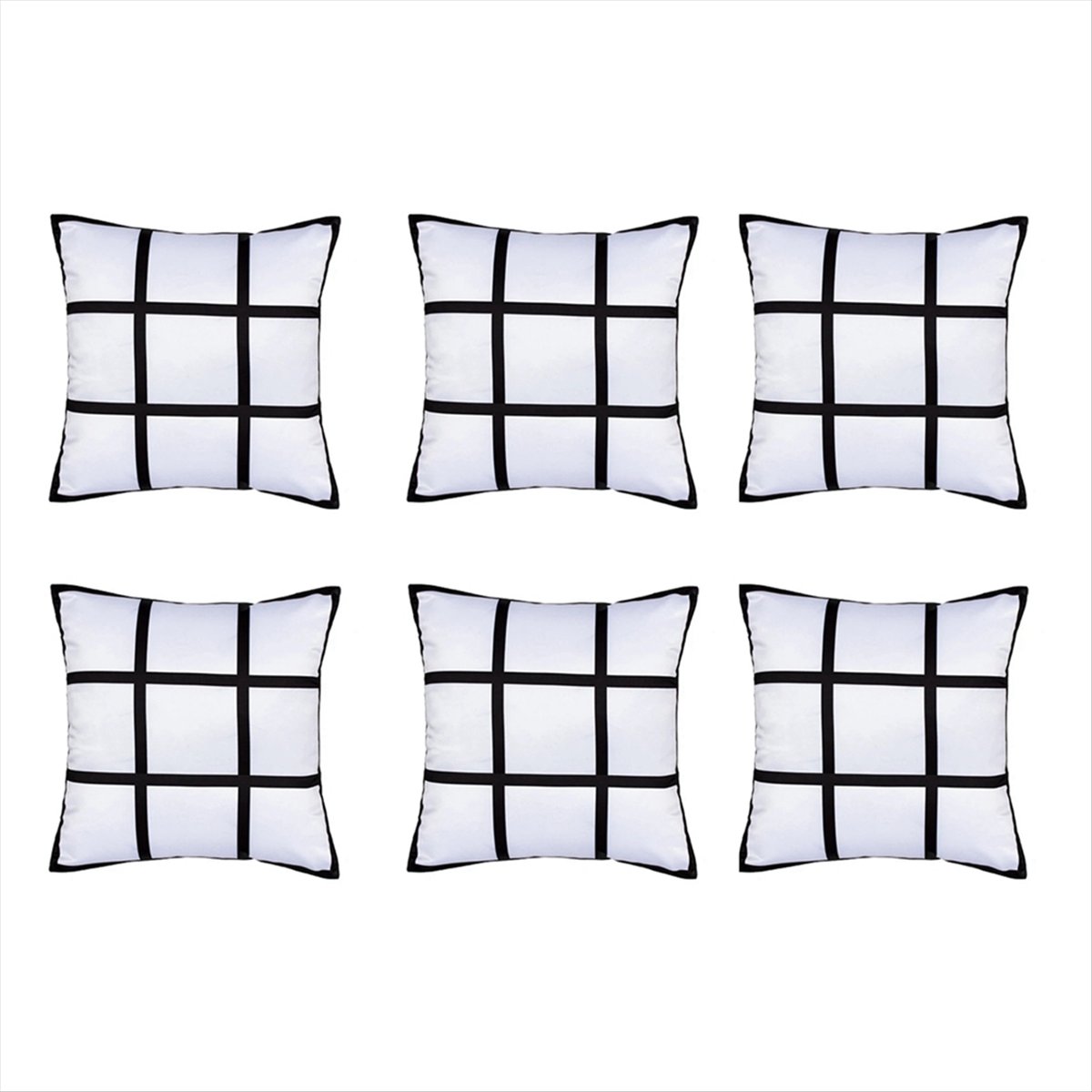 【ABFS】6 sztuk – puste poszewki – Pillow Cover Sublimation recenzja i cena